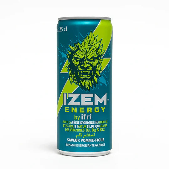 IZEM POMME FIGUE CANETTES 25CL X 12