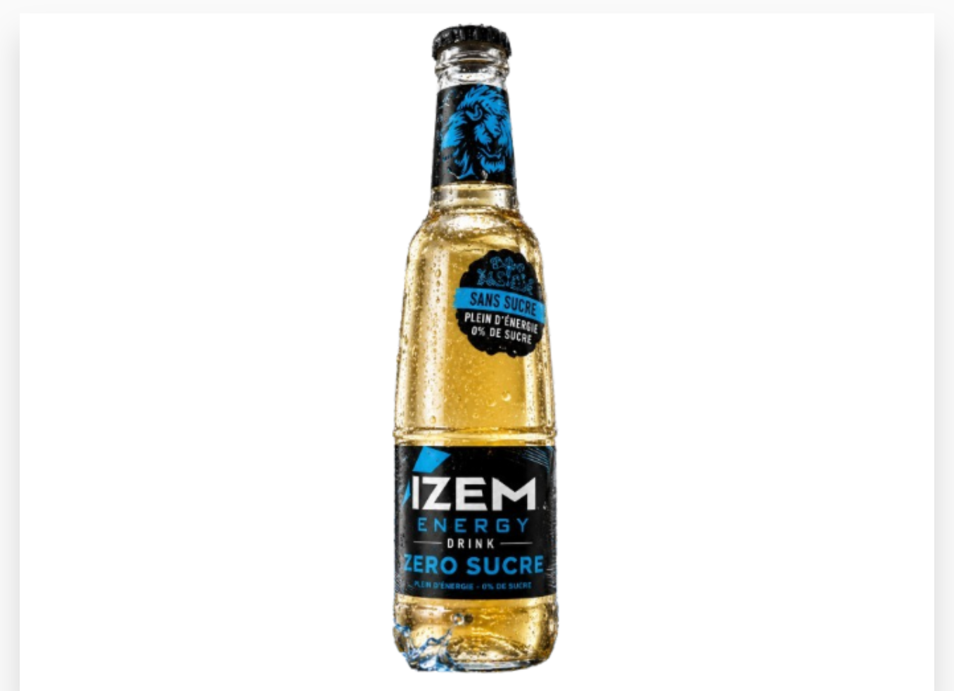 IZEM ZERO EN VERRE 25CL X 12