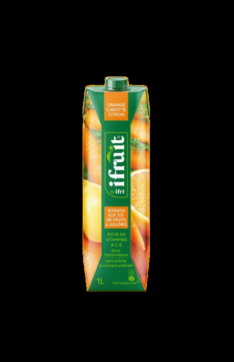 JUS IFRUIT ORANGE CAROTTE BRIQUE 1L X 6