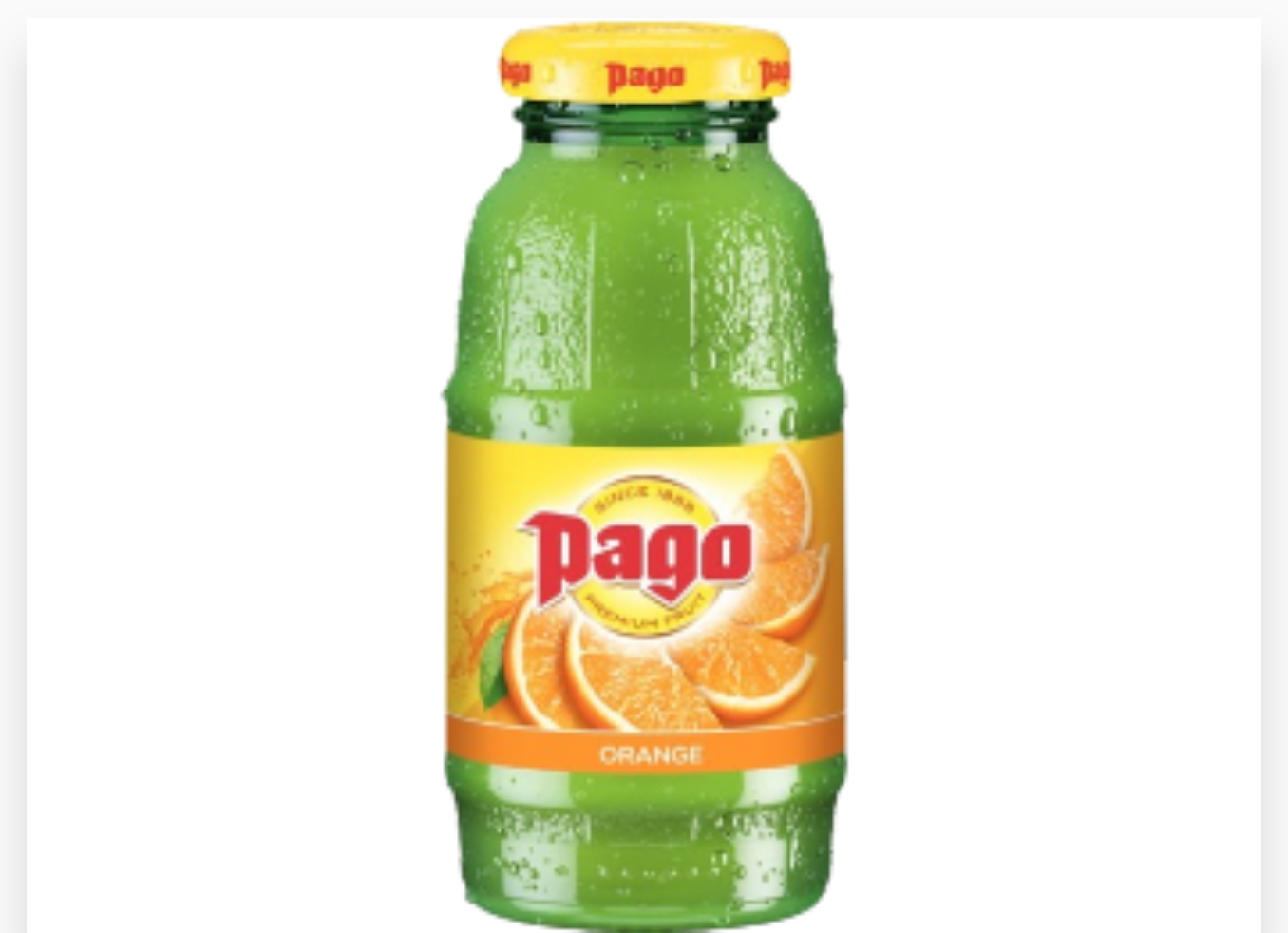JUS  PAGO ORANGE 20CL x 12