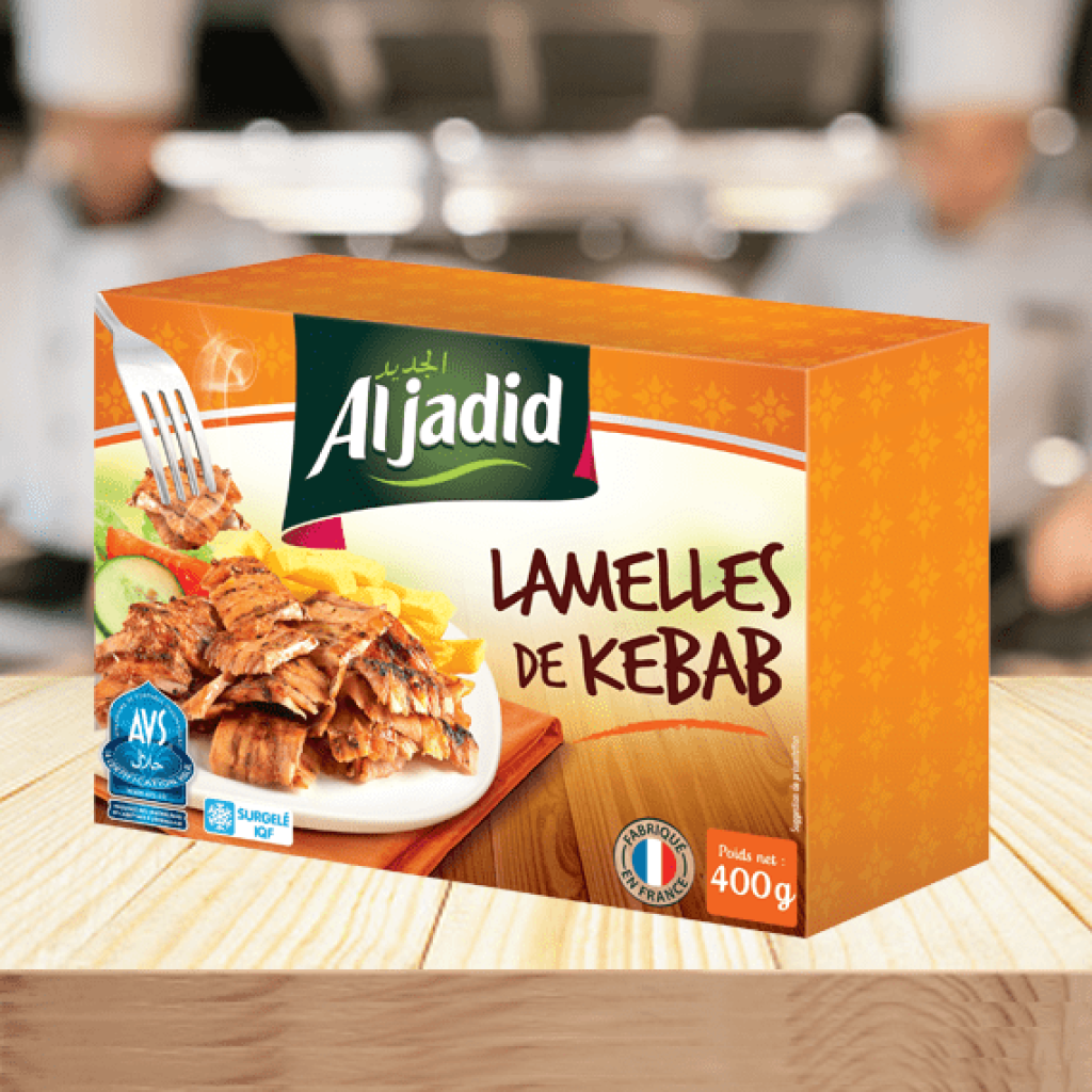 LAMELLES DE KEBAB 400G AL JADID AVS