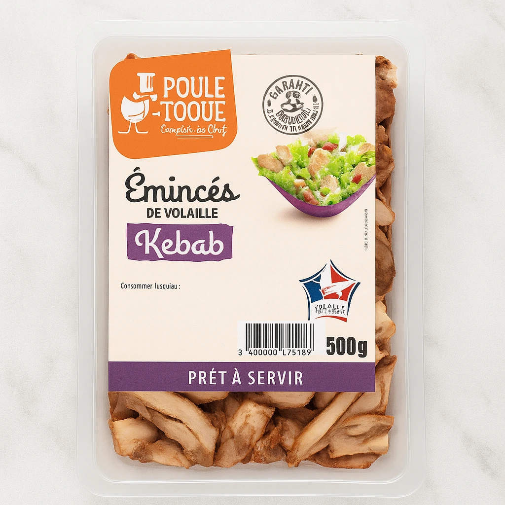 LAMELLES - EMINCE DE KEBAB 3KG
