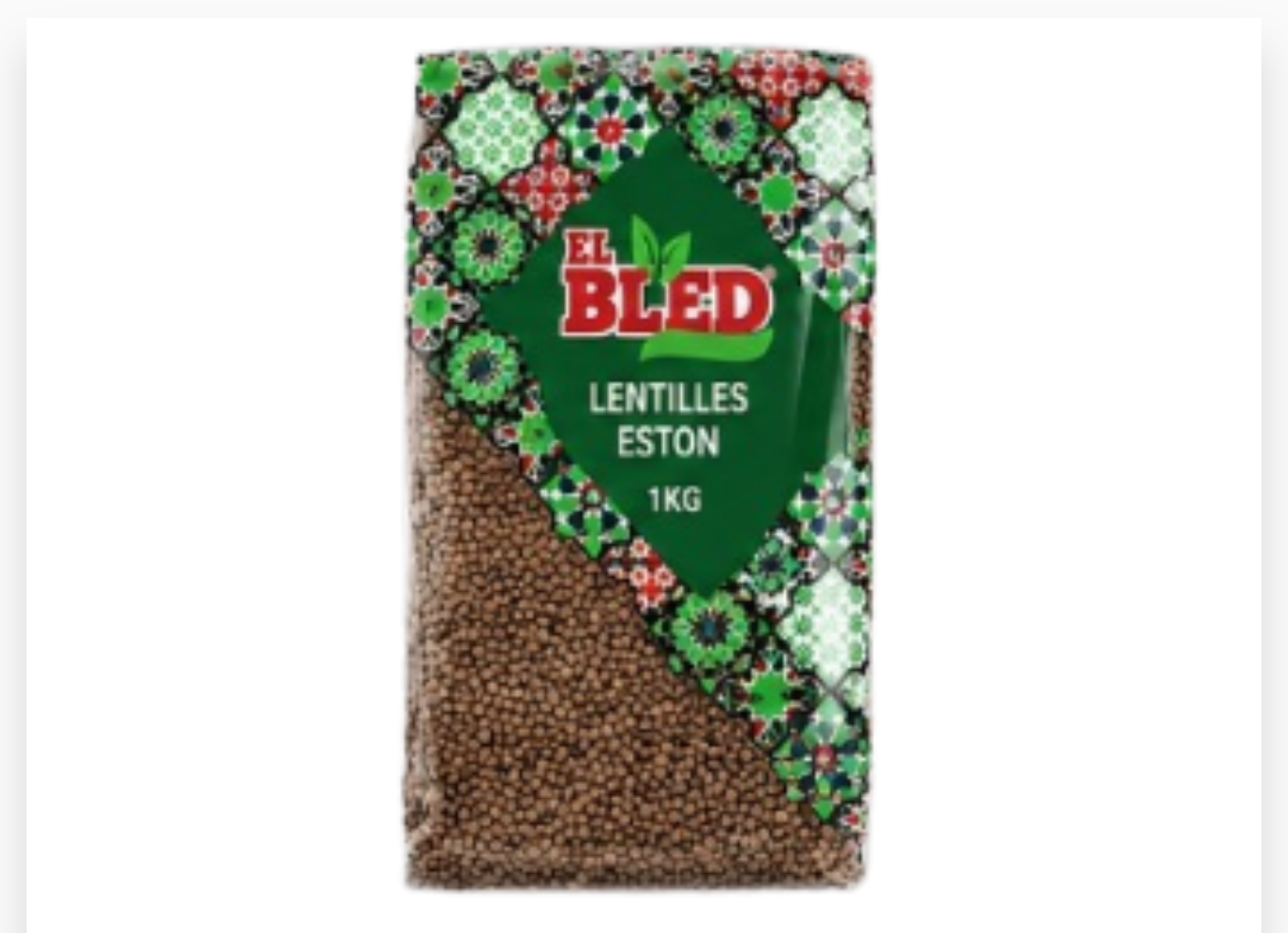 LENTILLES  ESTON 1KG X 12 EL BLED