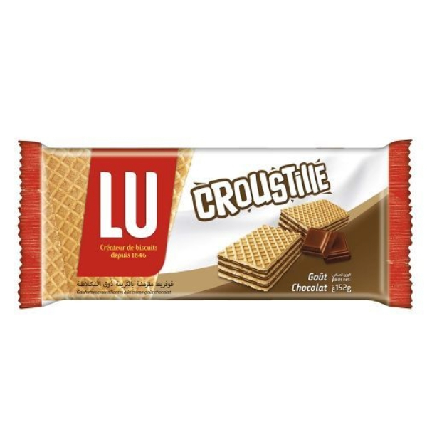 LU GAUFRETTES CROSTILLE FRAISE 152G X 24