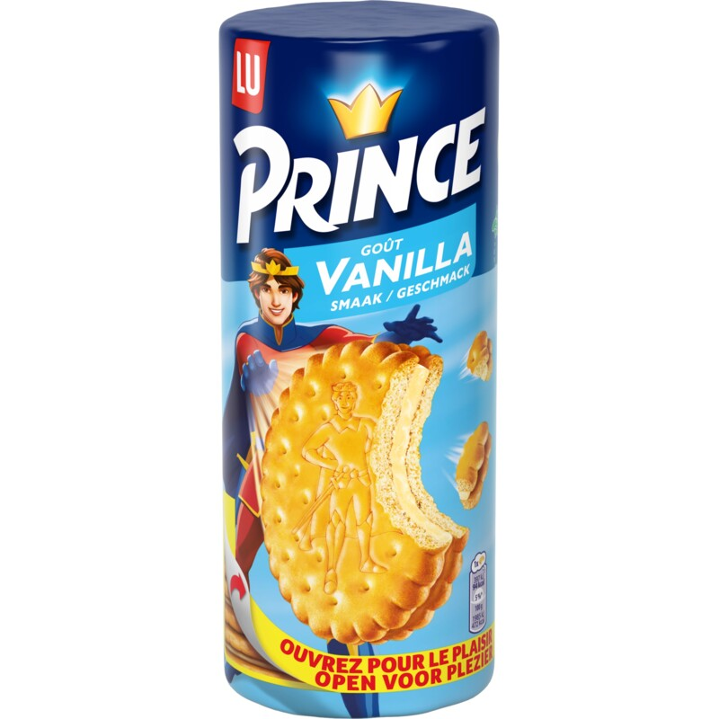 LU PRINCE FOURRE VANILLA 250G X 20