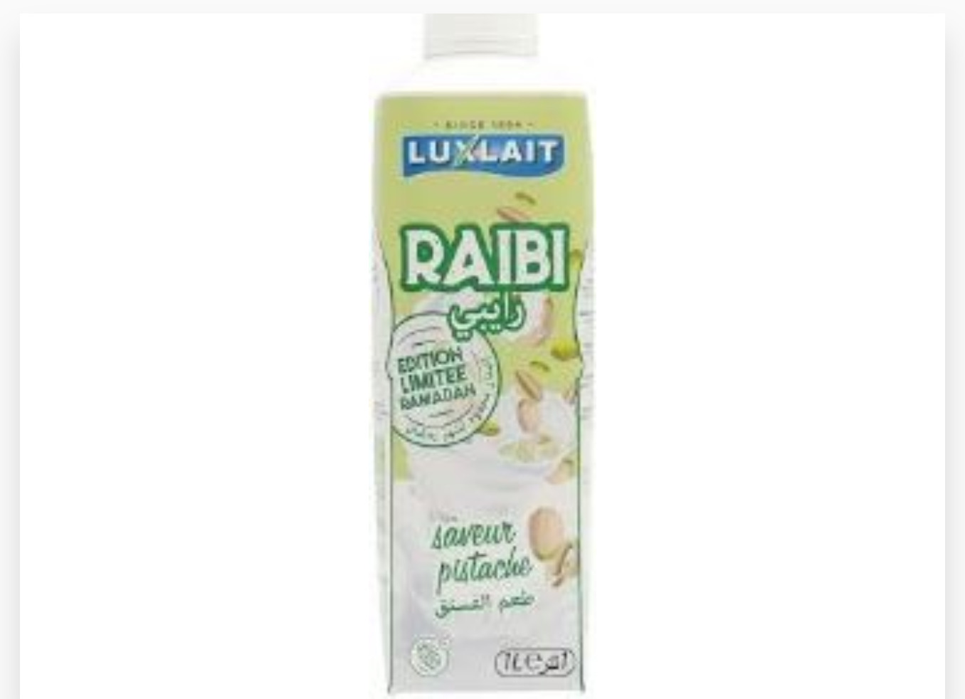 LUXLAIT PISTACHE 8X1L