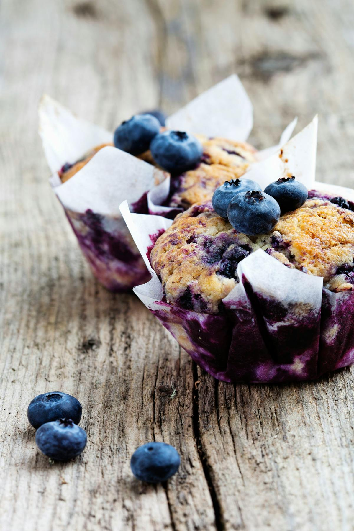 MANDUL MINI MUFFINS MYRTILLE 210G X 10