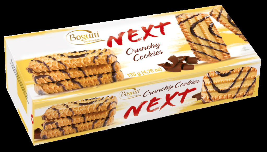NEXT CRUNCHY COOKIES 135Gx12