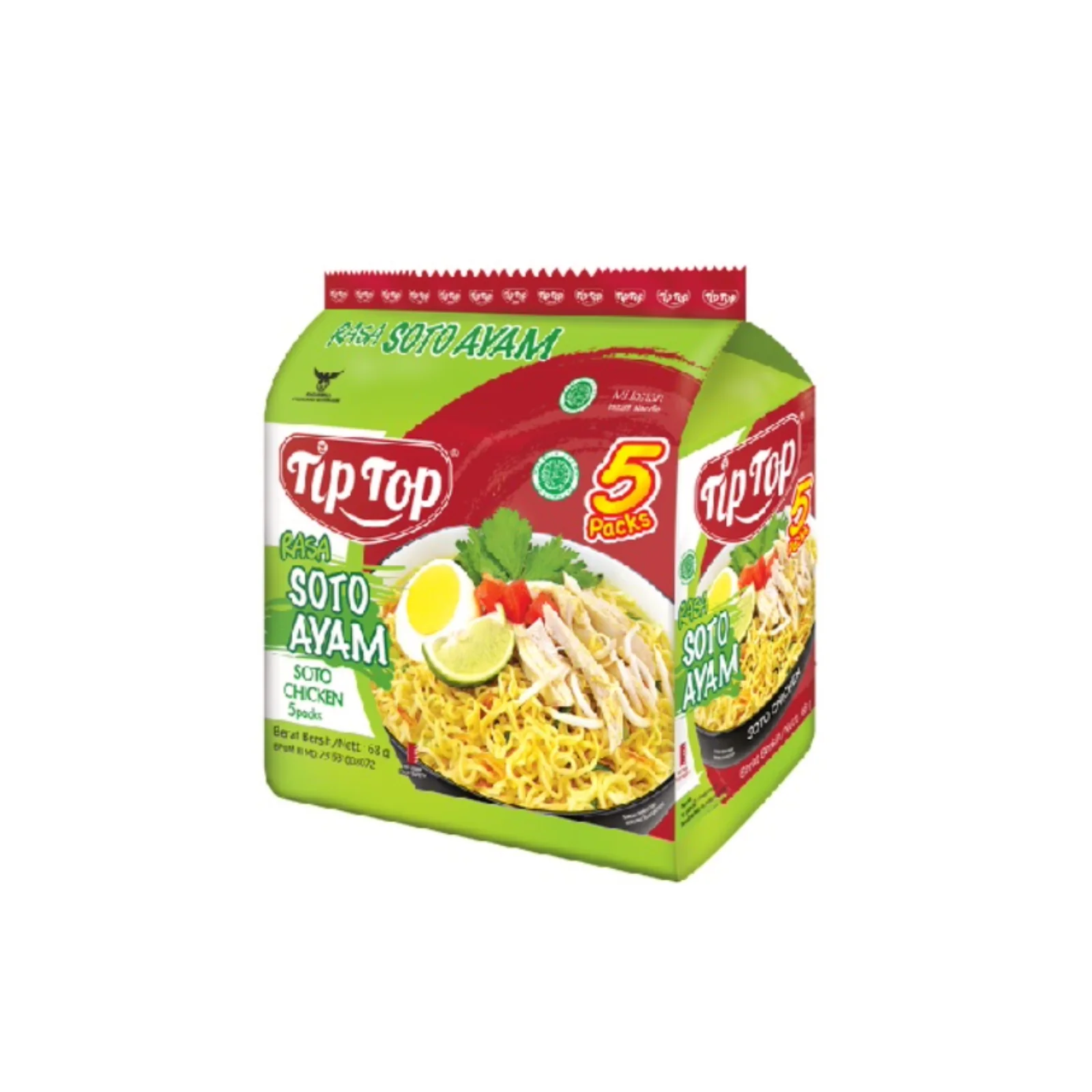 NOUILLES POULET CITRON TIP TOP X 12