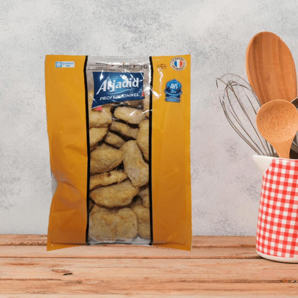 NUGGETS POULET PATE A BEIGNET 800G AVS - ALJADID