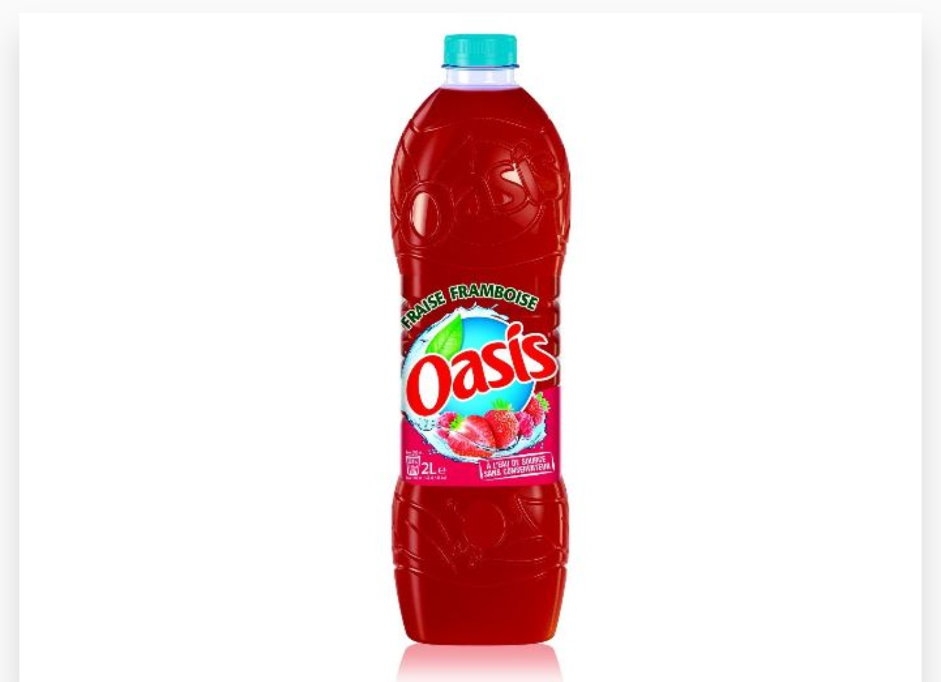 Oasis Fraise Framboise 2l X 6