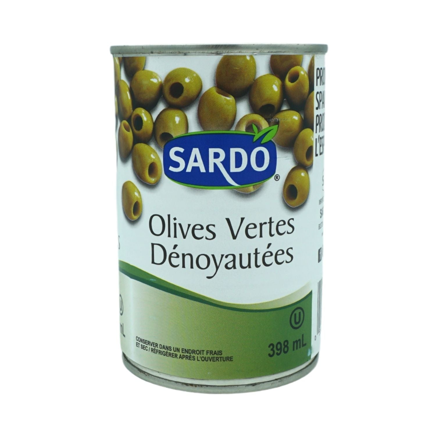 OLIVE VERT DENOYAUTEE 550G X 6
