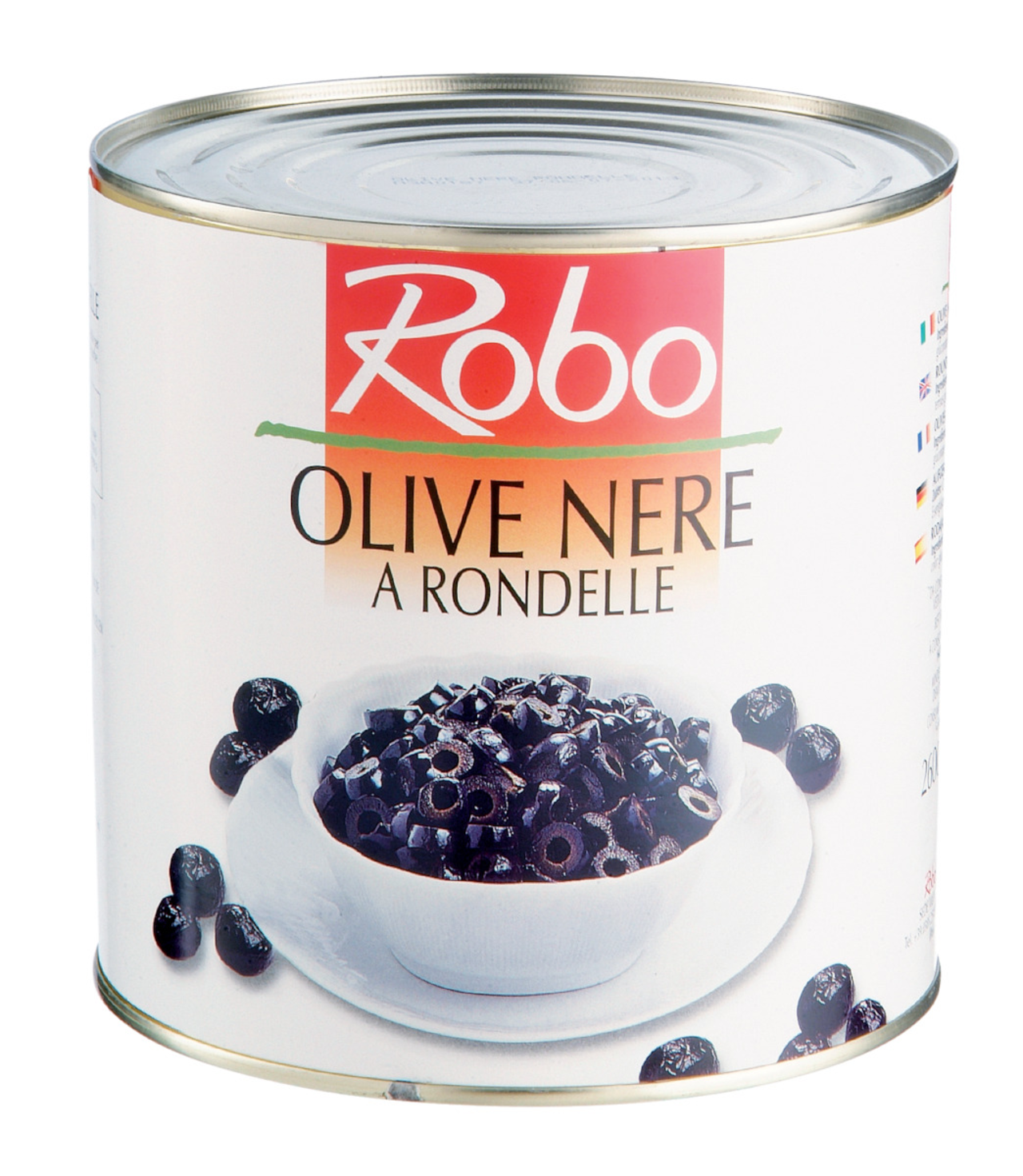 OLIVES RONDELLES 550G x 6