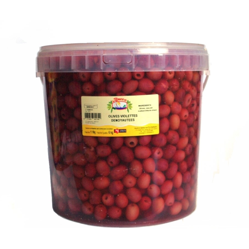 OLIVES VIOLETTE DENOYAUTEE 22/25 6KG