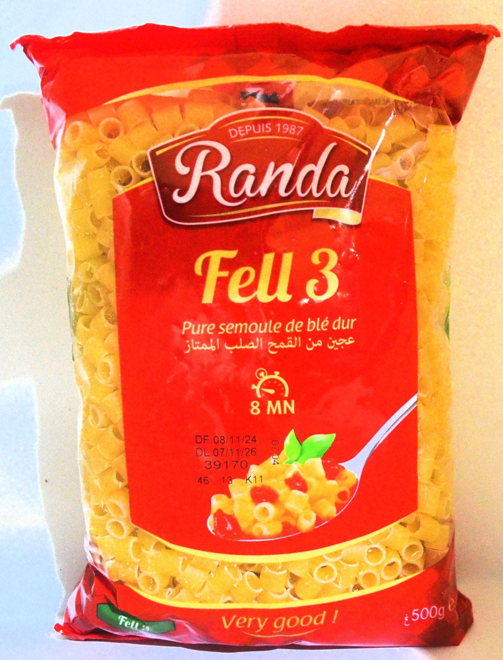 PATE FELL N°3 500G x 24  RANDA