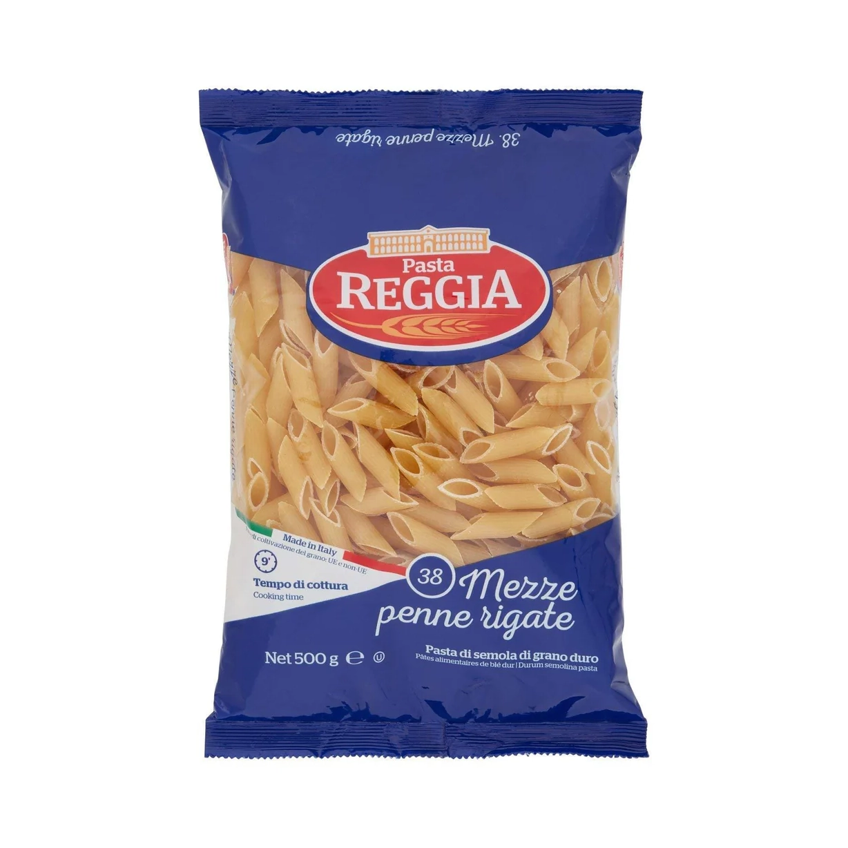 PATE REGGIA MEZZE PENNE ZITI RIG N34 500G X 24