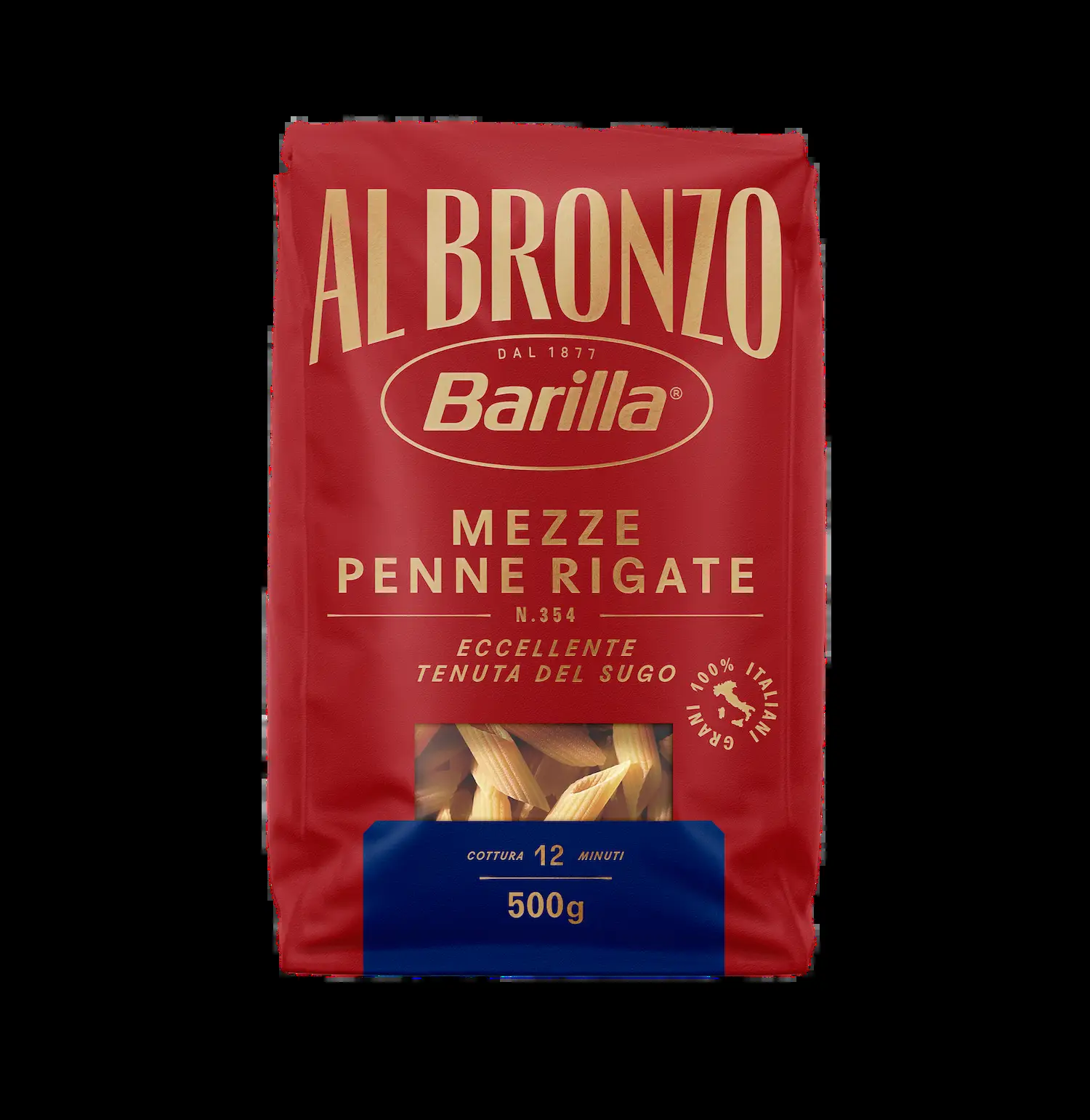 PATE REGGIA PENNE MEZZ BRONZO 500G X 24