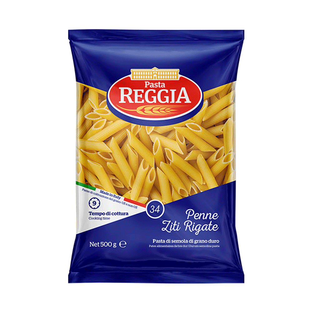 PATE REGGIA PENNONI 500G X 24