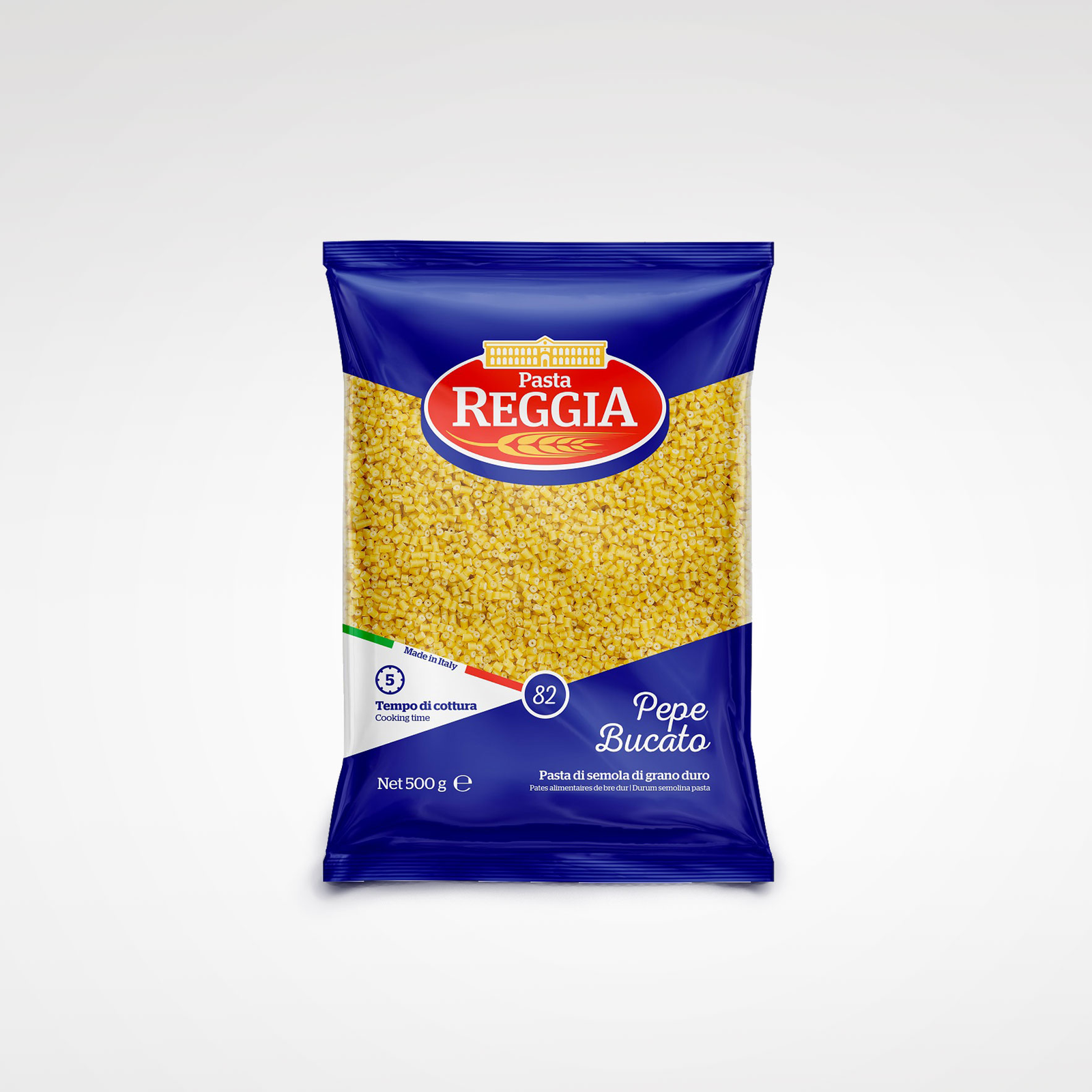 PATE REGGIA PEPE BUC 500G X 24