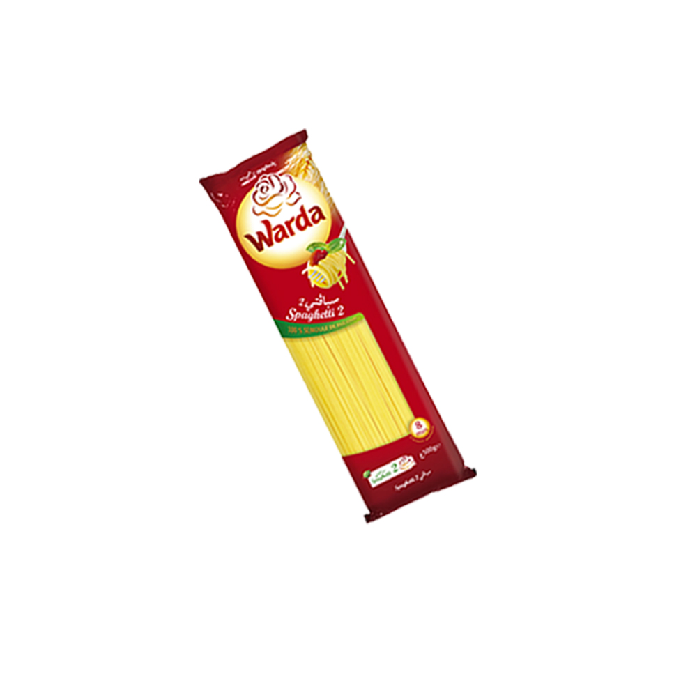 PATE SPAGHETTI N°2 500G x 24   WARDA