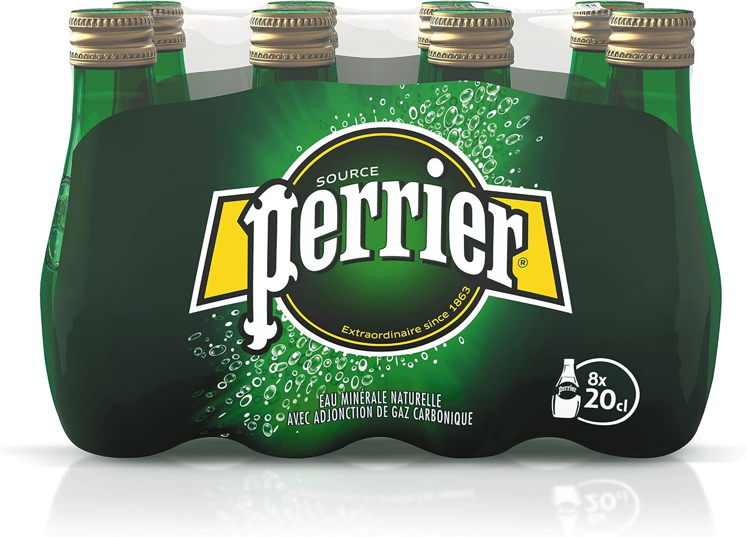 PERRIER NATURE 20CL X 24 VERRE