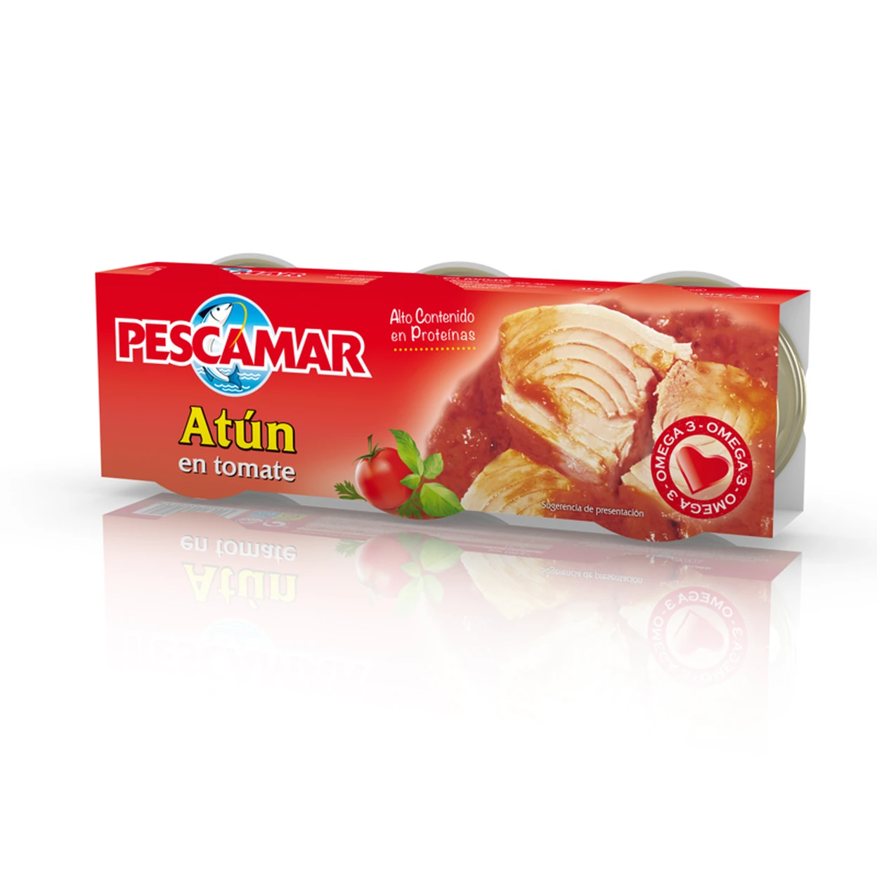 PESCAMAR THON TOMATE 80G X 3