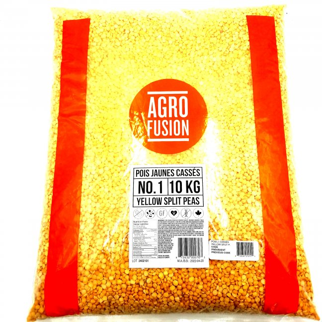POIS CASSES JAUNE 1KG X 15