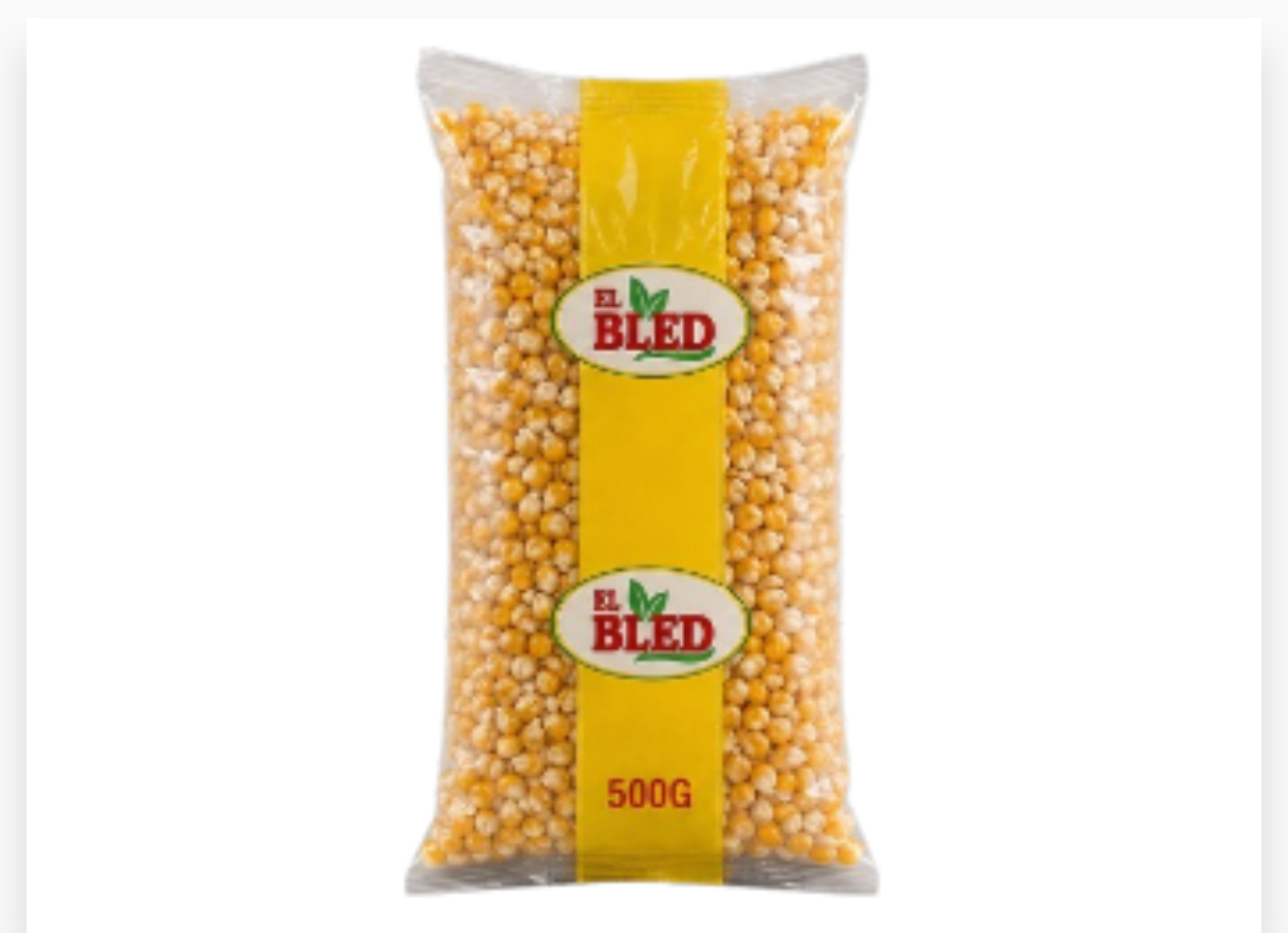 POP CORN EL BLED 500G X 20