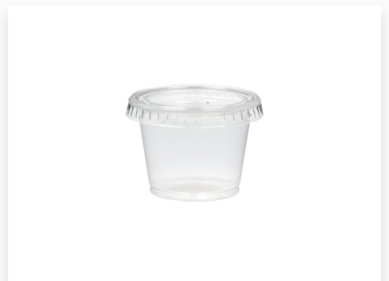 POT DE SAUCE 30ml x 500 PCS MICRO BOXX