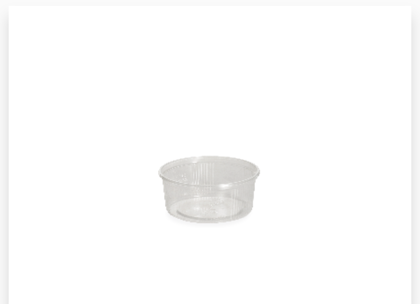 POT ROND 200PP - 100PCS X 10