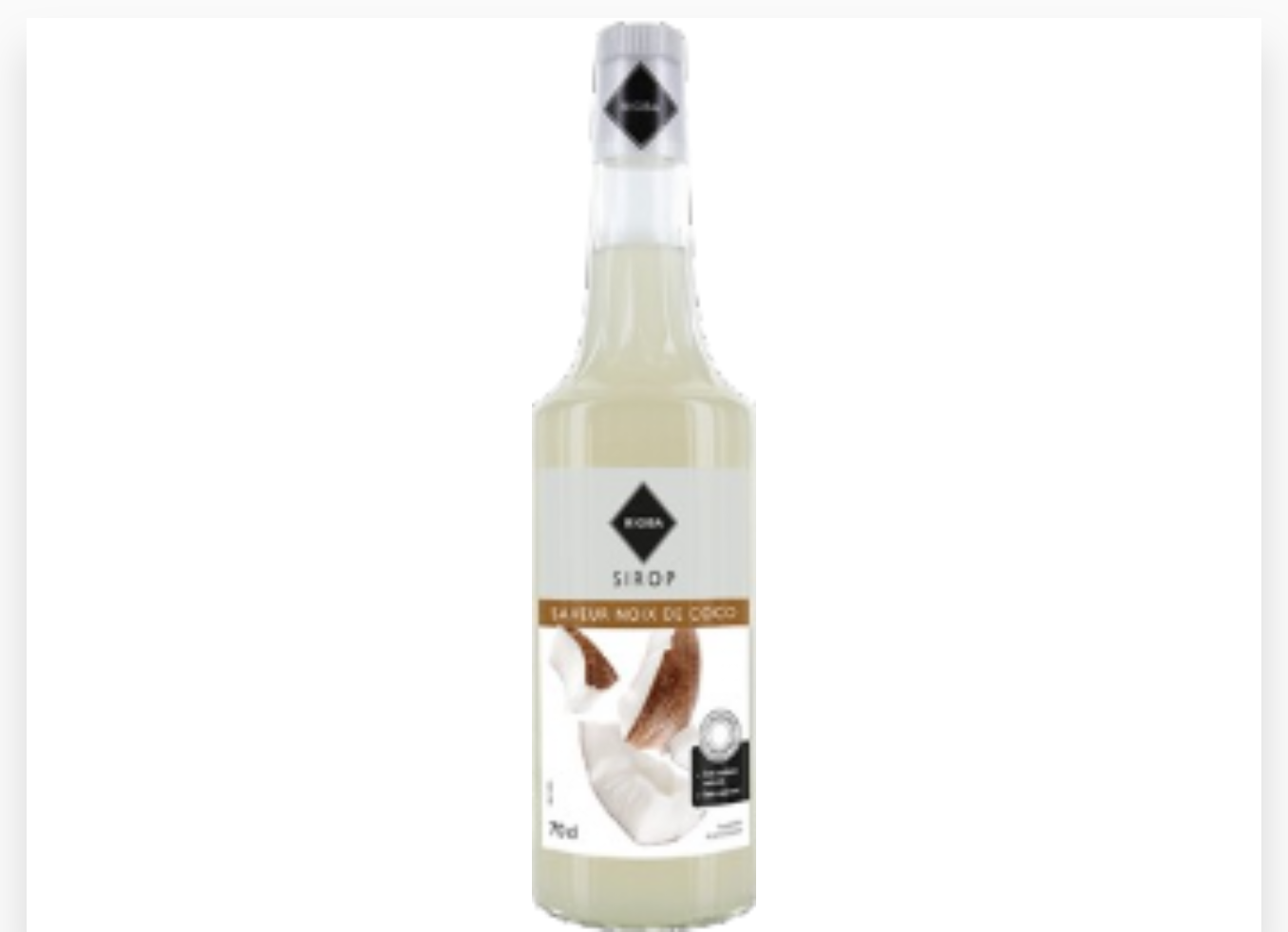 RIOBA SIROP SAVEUR COCO 0.7L X 6