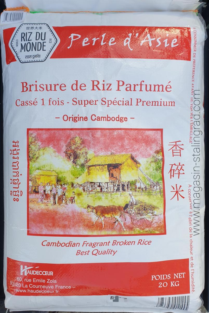 RIZ CASSE 1 FOIS 20KG - PERLE D'ASIE