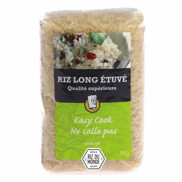 Riz Etuvé 1kg x 10 indica