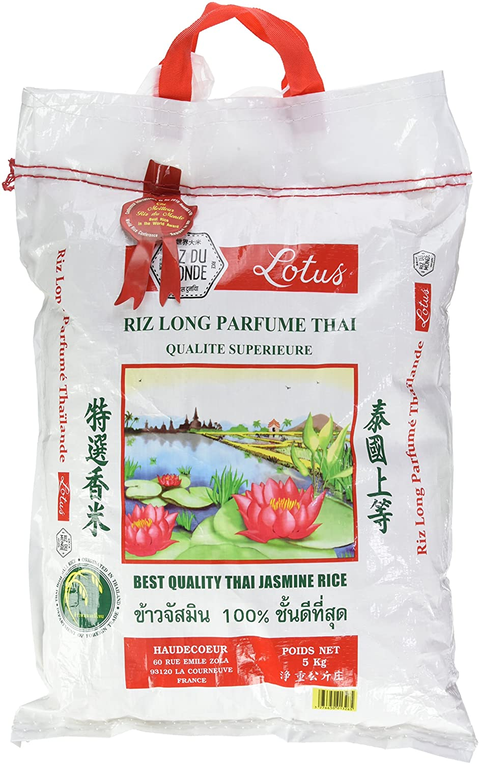 Riz THAI Parfume Lotus 5kg x 5