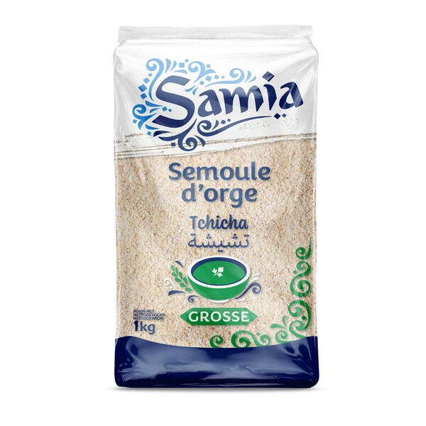 SAMIA SEMOULE D'ORGE GROSSE 1KG X 10