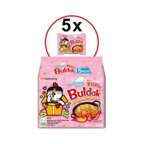 SAMYANG RAMEN INST POULET PIQUANT CHEESE 140G X 5