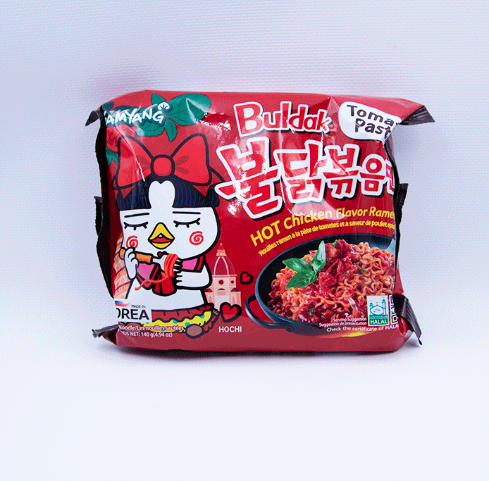 SAMYANG RAMEN POULET EXTRA PIQUANT 140G X 5