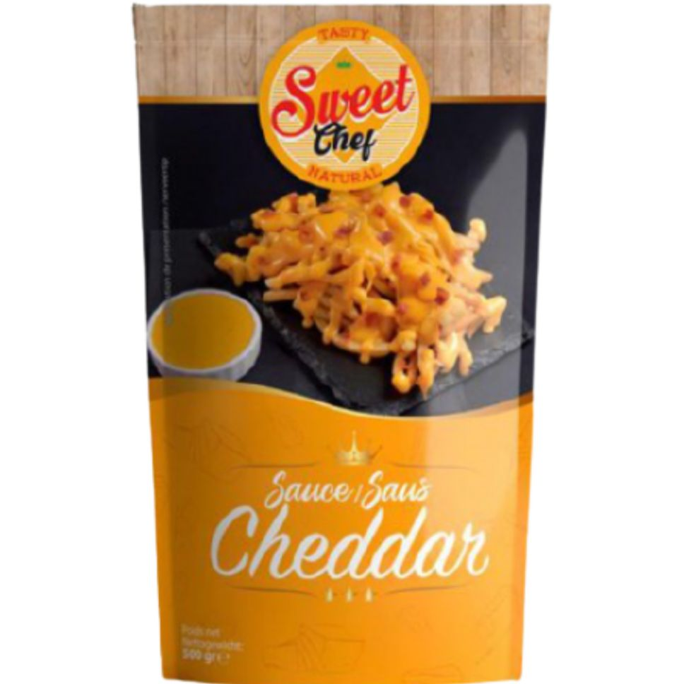 SAUCE CHEDDAR 500ML x 10 SWEET CHEF