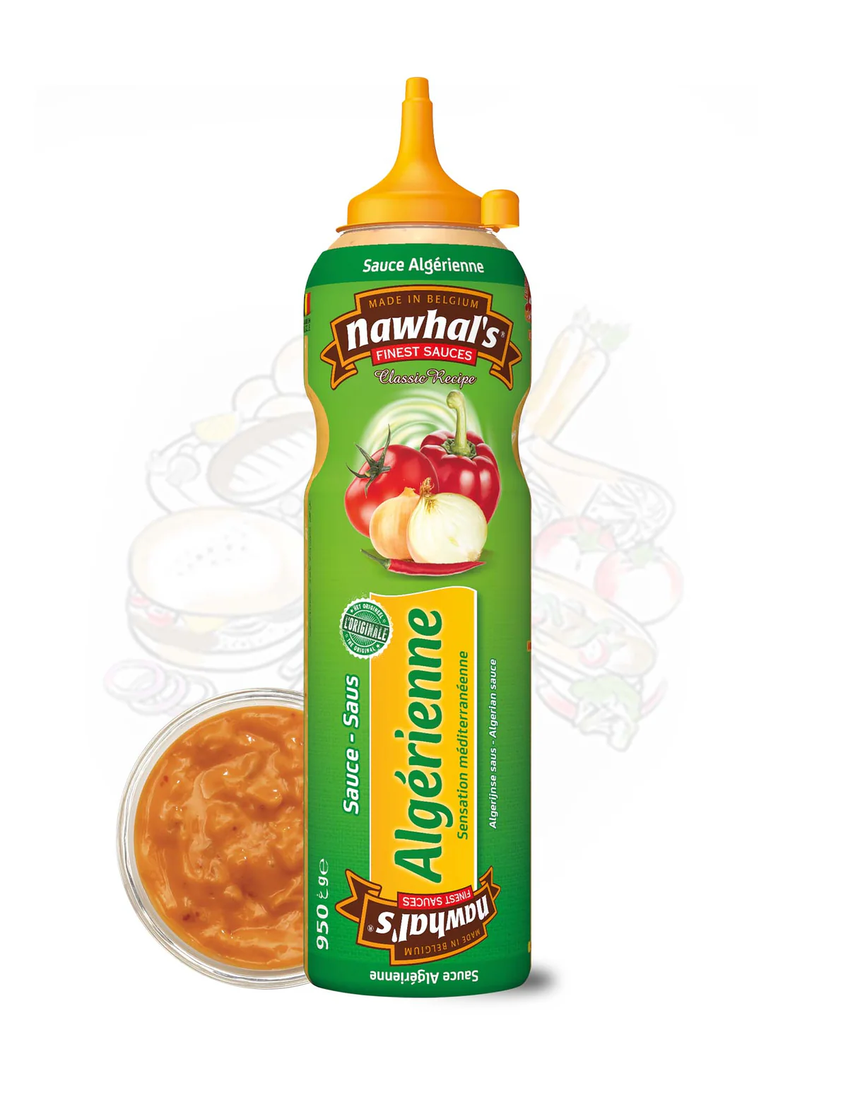 SAUCE NAWHAL'S ALGERIENNE 950ML X 12