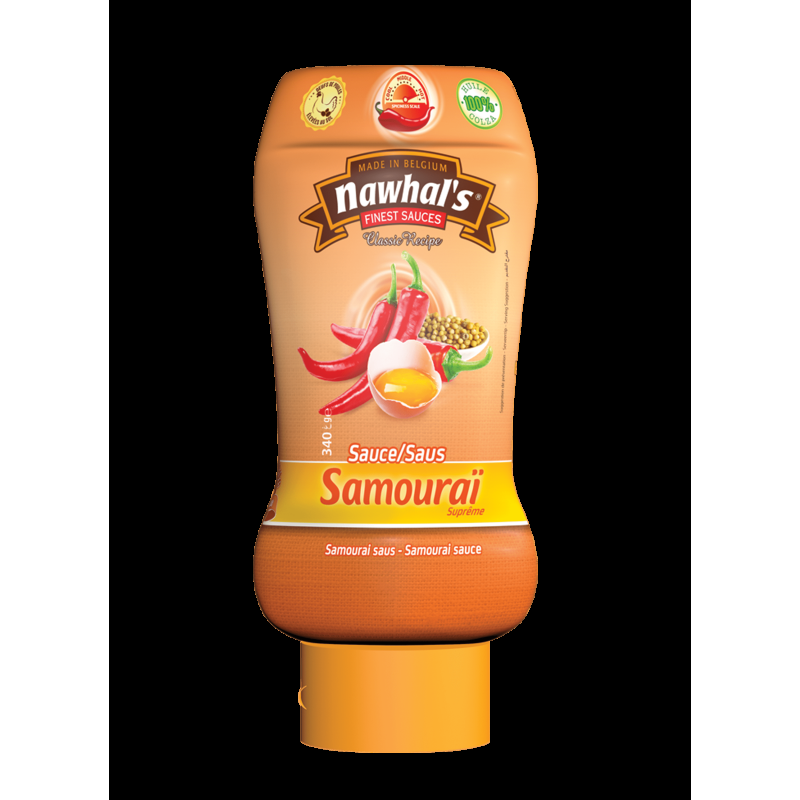 SAUCE NAWHAL'S SAMOURAI SQUEEZER 340G X 18