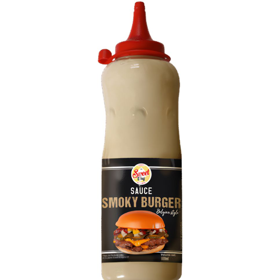 SAUCE SMOKY BURGER 500ML x 12 SWEET CHEF