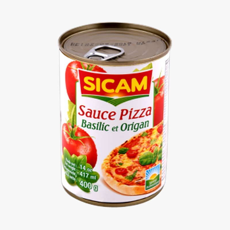 SAUCE TOMATE PIZZA SICAM 400G X 24