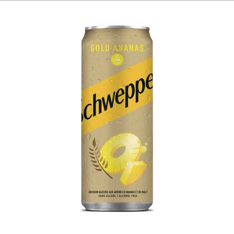 Schweppes ANANAS  gold 24cl X 24