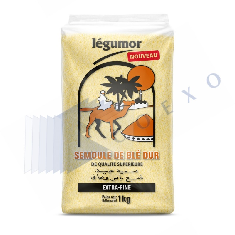 semoule CERALPUGLIA  EXTRA FINE 1 kg x 12