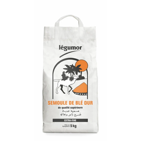 SEMOULE DE BLE LEGUMOR FIN 5KG