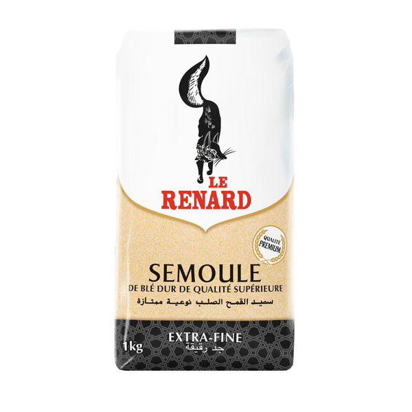 Semoule de ble Renard Extra fin 1kg x 10