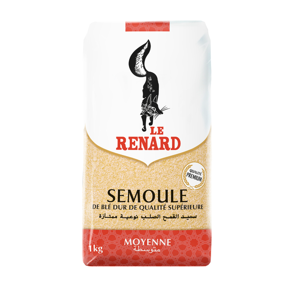 Semoule de Blé Renard moyenne 1kg x 10