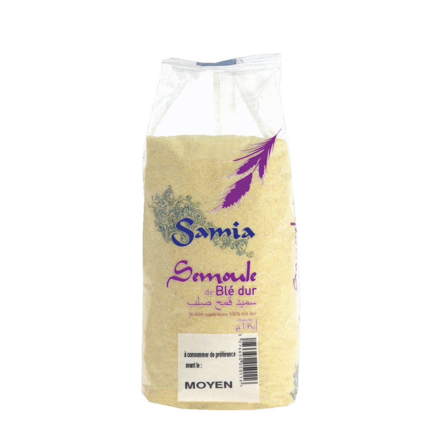 SEMOULE MOYENNE 1 KG X 12 EL BLED