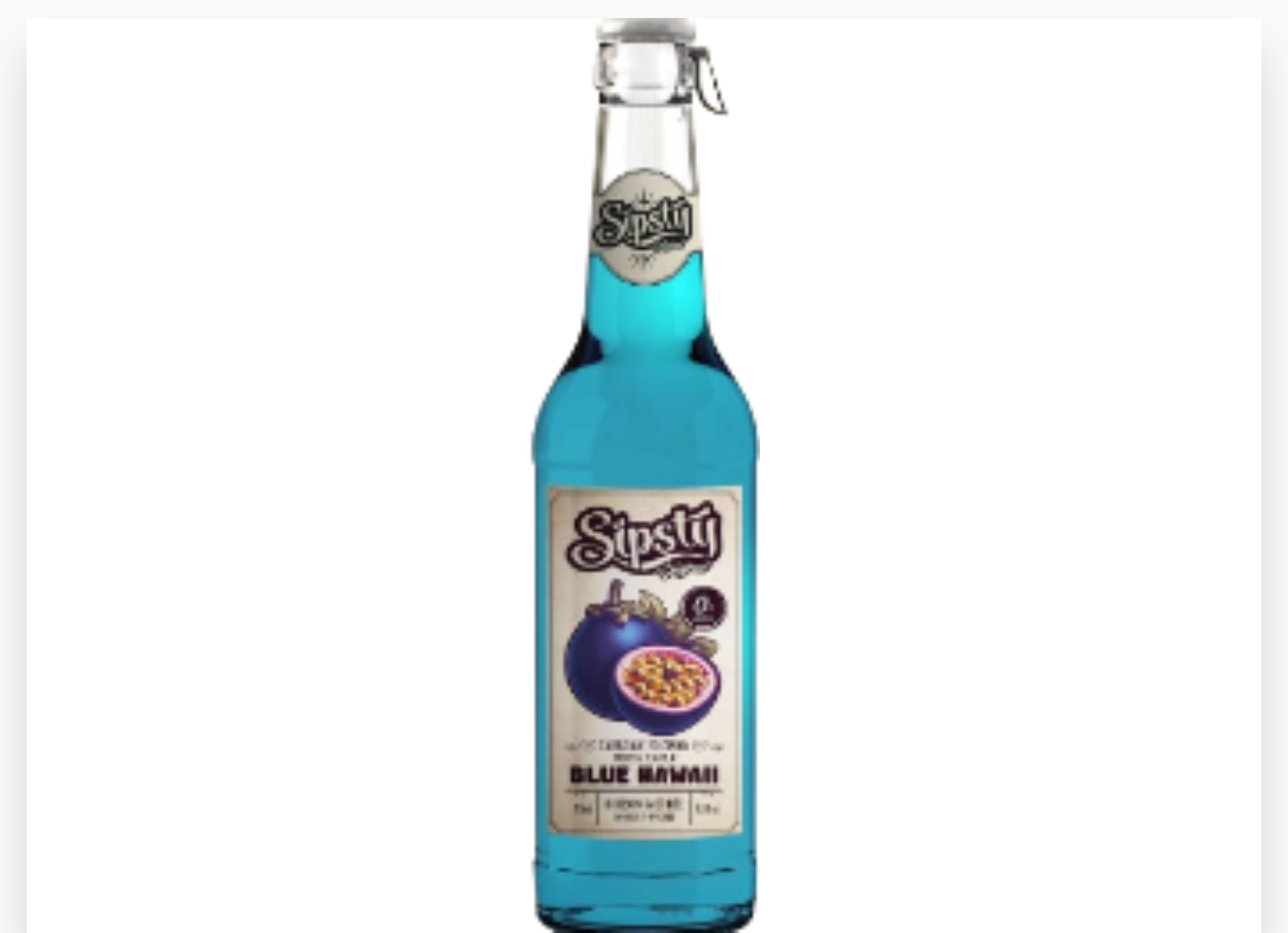 SIPSTY BLUE HAWAI 275ML X 24