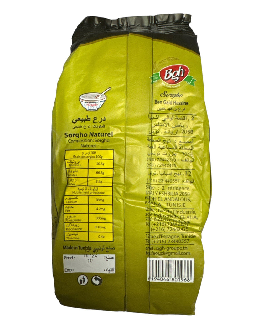 SORGHO NATURE BGH 500G X 20
